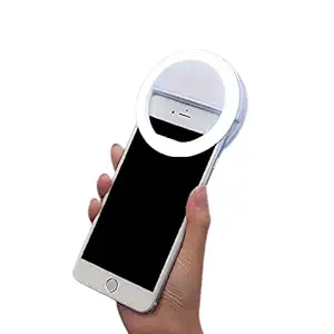 Portable LED Ring Selfie Light Smartphones Tablets
